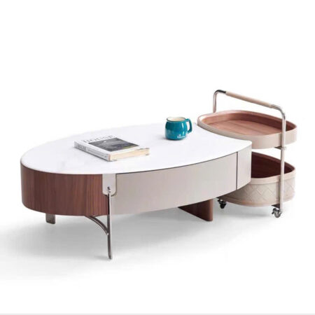 Combo bàn trà kết hợp kệ tivi nào sẽ hút khách tại Living Home Quý I 2023 25 Bàn Trà Sofa Mặt Đá Nhập Khẩu - ELI