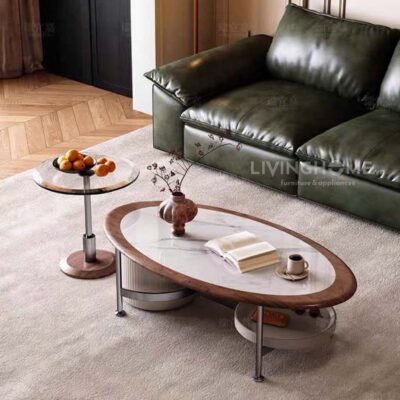 Bàn Trà Sofa Mặt Đá - NICO