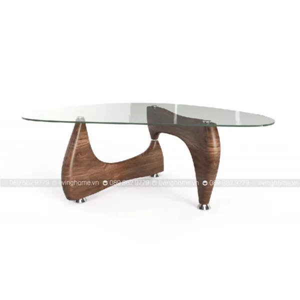 Bàn Trà Mặt Kính Cường Lực - Noguchi GT35