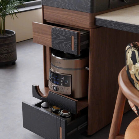 Bàn Đảo Bếp Thông Minh Kết Hợp Bàn Ăn - 2518