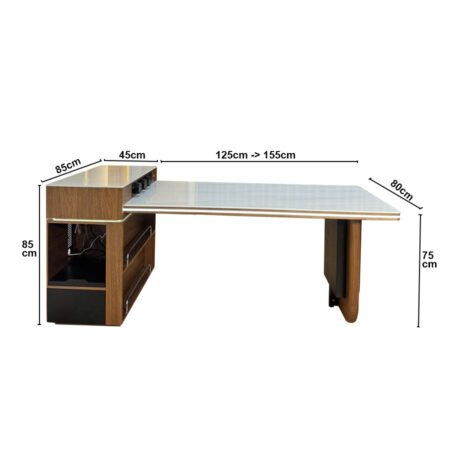 Bàn Đảo Bếp Kết Hợp Bàn Ăn Thông Minh - ANCO 11 Bàn Đảo Bếp Kết Hợp Bàn Ăn Thông Minh - ANCO