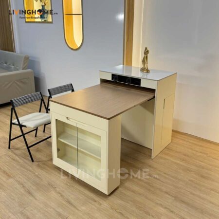 Bàn Đảo Bếp Gấp Gọn Thông Minh - LOUIS1 8 Bàn Đảo Bếp Gấp Gọn Thông Minh - LOUIS1