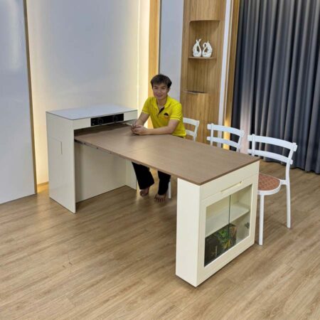 Bàn Đảo Bếp Gấp Gọn Thông Minh - LOUIS1