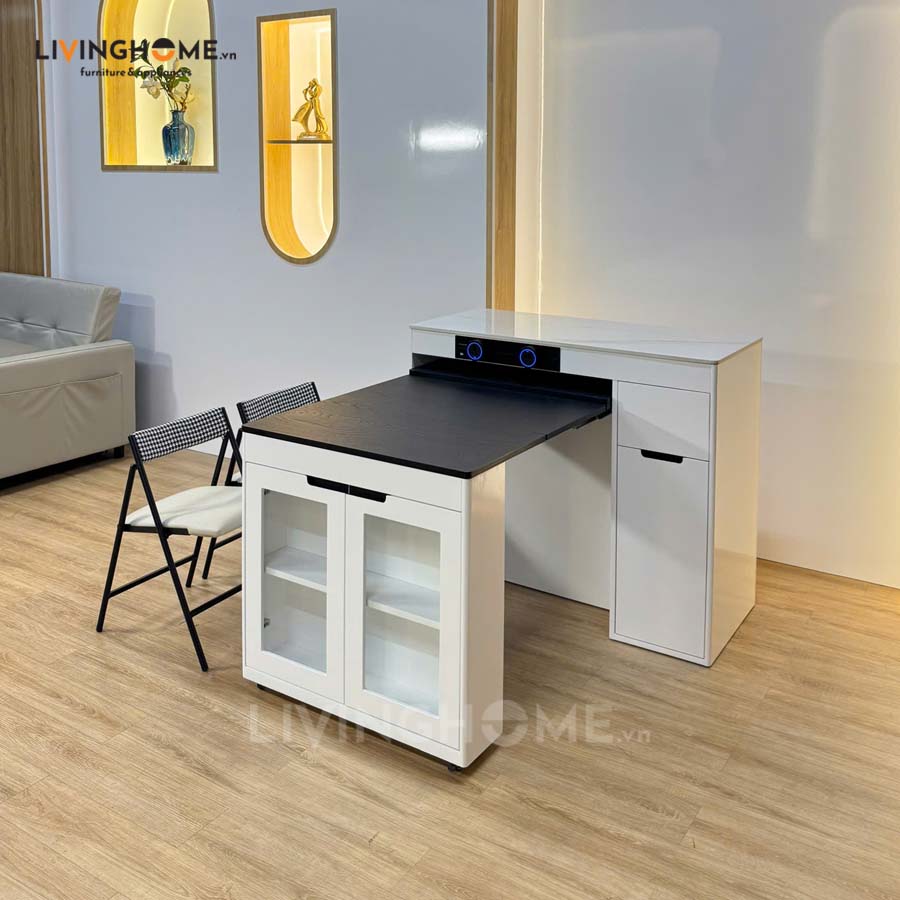 Bàn Đảo Bếp Gấp Gọn Thông Minh - LOUIS2