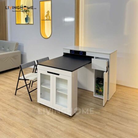 Bàn Đảo Bếp Gấp Gọn Thông Minh - LOUIS2
