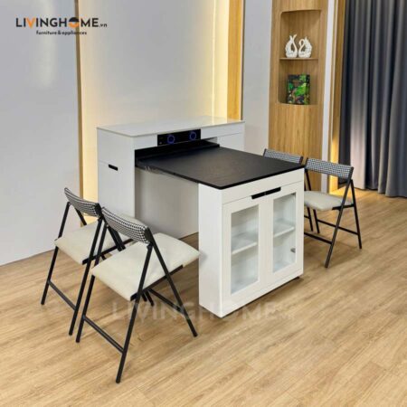 Bàn Đảo Bếp Gấp Gọn Thông Minh - LOUIS2