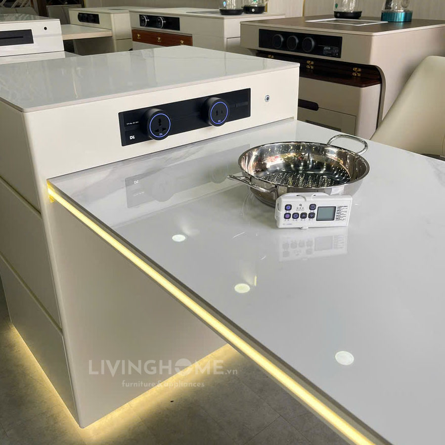 Bàn Đảo Bếp Tích Hợp Bếp Từ Âm – LINA