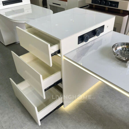 Bàn Đảo Bếp Tích Hợp Bếp Từ Âm – LINA