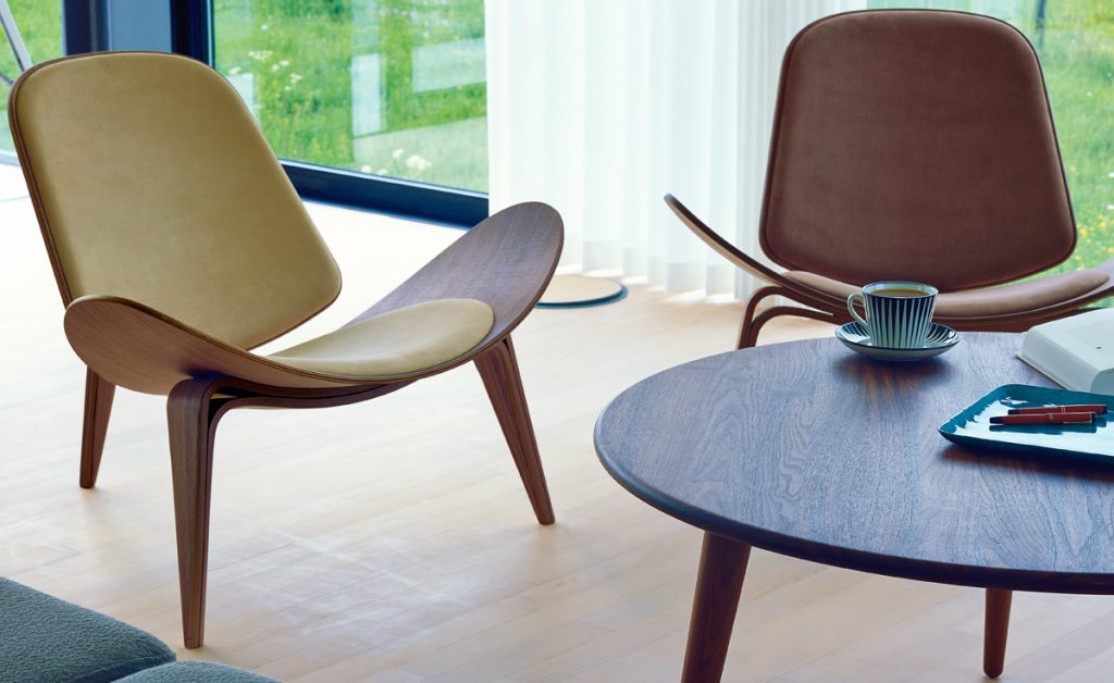 Armchair - ghế shell thư giãn đọc sách