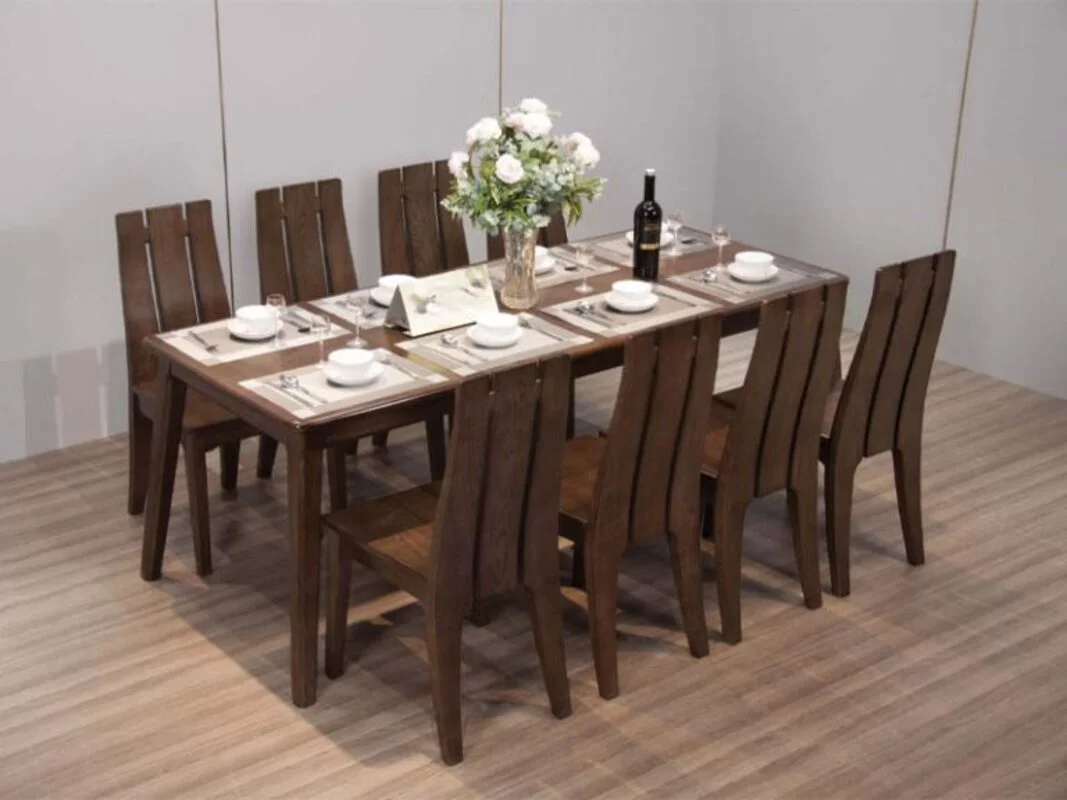 5+ Bộ Bàn Ăn 8 Ghế Phù Hợp Với Mọi Phong Cách Trang Trí Nội Thất 7 Bộ Bàn Ăn 8 Ghế Phù Hợp Với Mọi Phong Cách Trang Trí Nội Thất