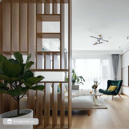 Bỏ túi 8+ mẫu nội thất phòng ăn nhà bếp gỗ công nghiệp đẹp 25 Tủ Kệ Vách Ngăn
