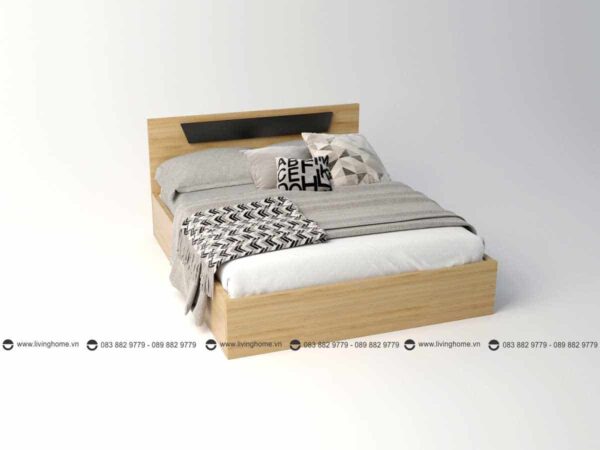 Giường ngủ gỗ công nghiệp phủ Melamine BD-M-20-27 New 2020