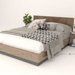 Giường ngủ gỗ công nghiệp phủ Melamine BD-M-20-31 New 2020