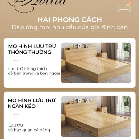 Giường ngủ Avilla 13 Giường ngủ Avilla