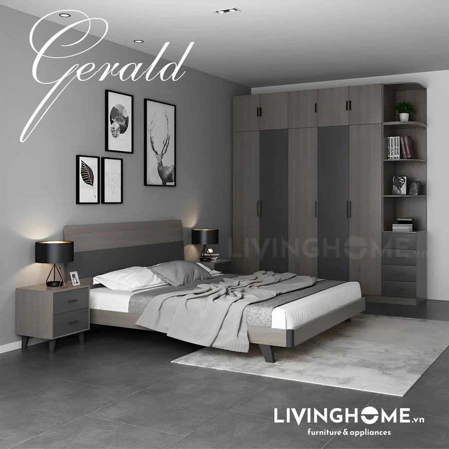 Giường ngủ Gerald 18 Giường ngủ Gerald