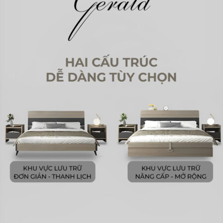 Giường ngủ Gerald 16 Giường ngủ Gerald