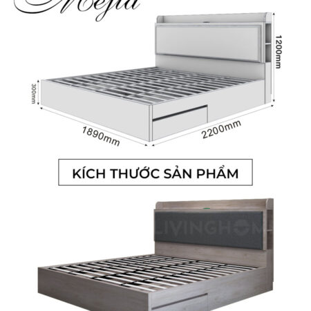 Giường ngủ Mejia