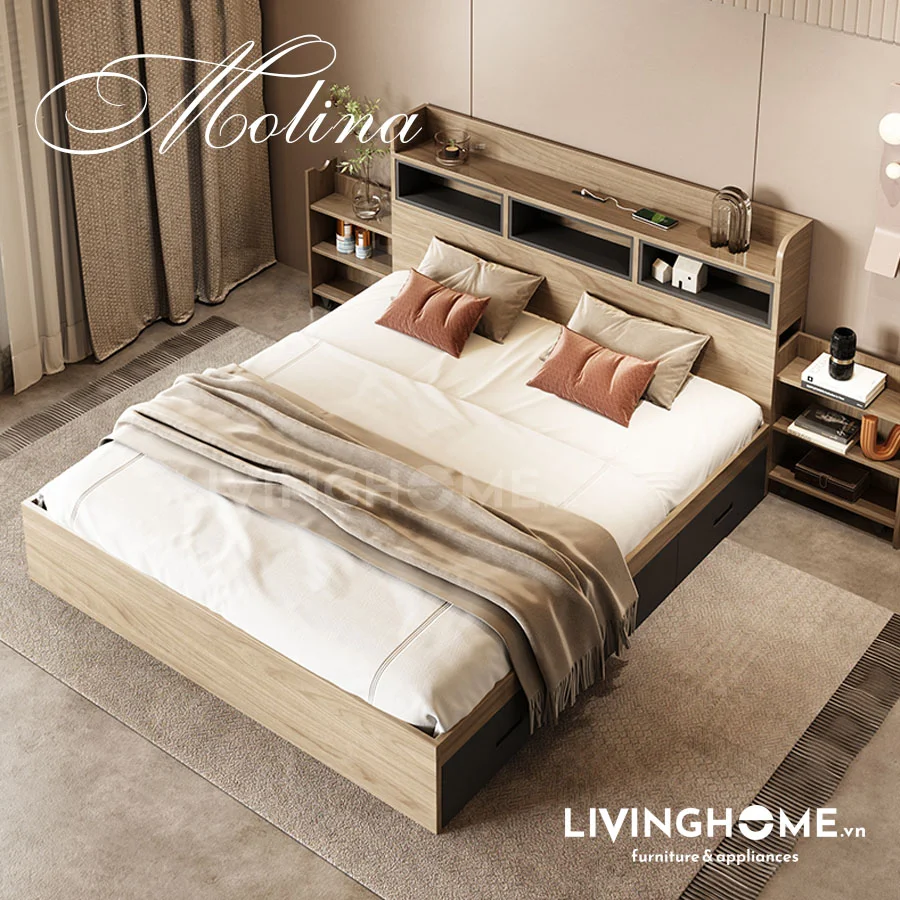 Giường ngủ Molina 21 Giường ngủ Molina