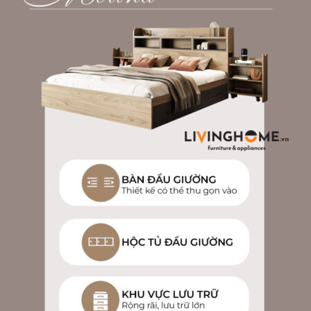 Giường ngủ Molina 15 Giường ngủ Molina