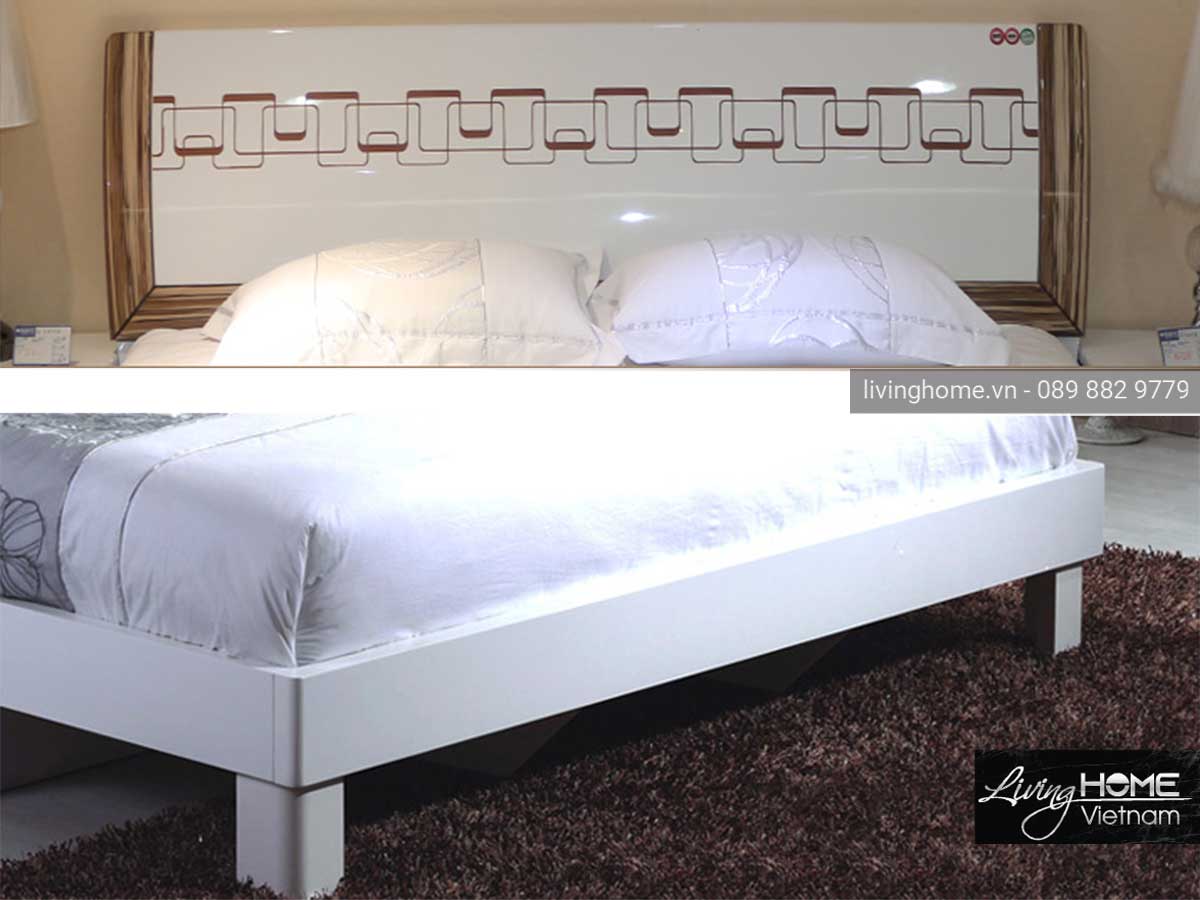 Bộ giường tủ nhập khẩu cao cấp Living Home LVH-602