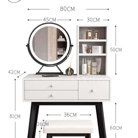 Bàn trang điểm Berri 13 Bàn trang điểm Berri