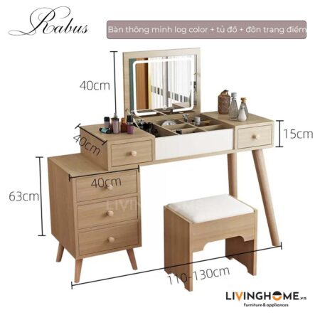 Bàn trang điểm Rabus 11 Bàn trang điểm Rabus