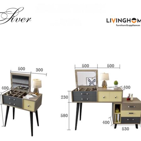 Bàn trang điểm Siver 13 Bàn trang điểm Siver