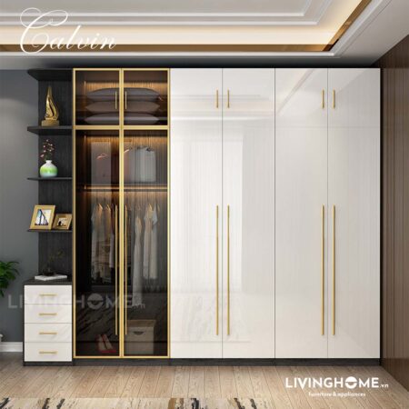 Tủ quần áo nhập khẩu Calvin 12 Tủ quần áo nhập khẩu Calvin