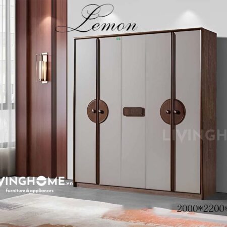 Tủ quần áo nhập khẩu Lemon 11 Tủ quần áo nhập khẩu Lemon