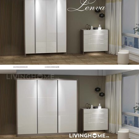Tủ quần áo nhập khẩu Lenva 11 Tủ quần áo nhập khẩu Lenva