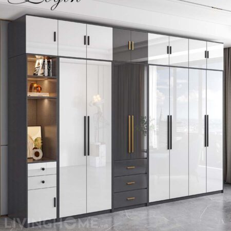 Tủ quần áo nhập khẩu Login