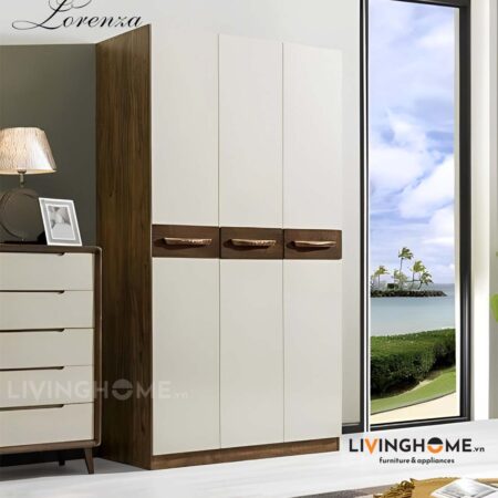 Tủ quần áo nhập khẩu Lorenza 18 Tủ quần áo nhập khẩu Lorenza