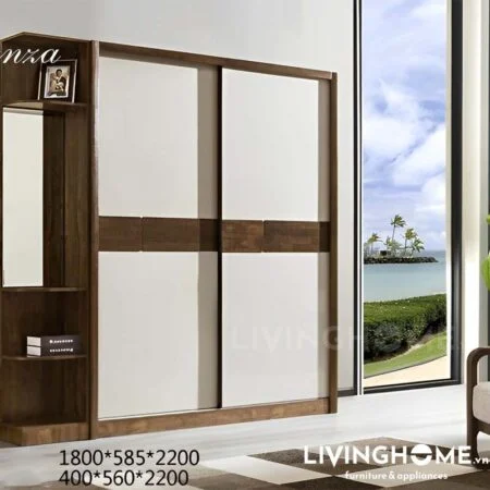 Tủ quần áo nhập khẩu Lorenza