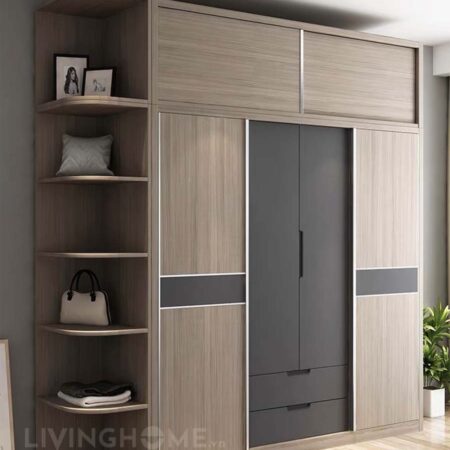 Tủ quần áo nhập khẩu Nicola