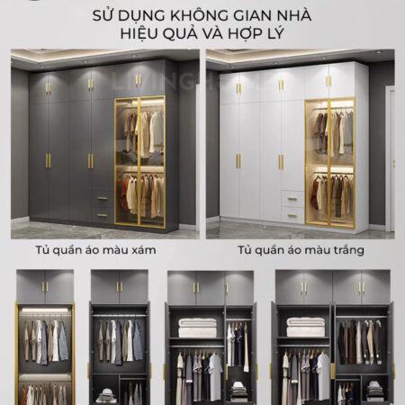 Tủ quần áo Nidal 15 Tủ quần áo Nidal