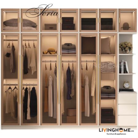 Tủ quần áo nhập khẩu Seria