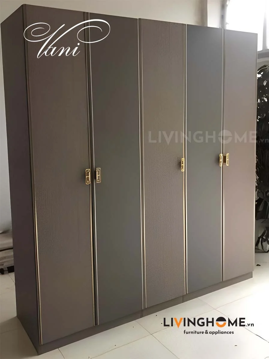 Tủ quần áo nhập khẩu Vani 11 Tủ quần áo nhập khẩu Vani