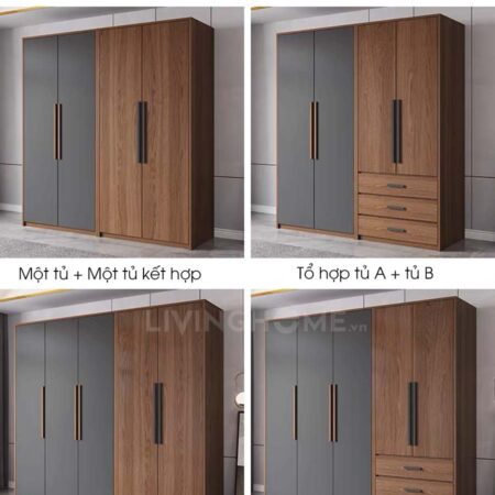 Tủ quần áo nhập khẩu Verati