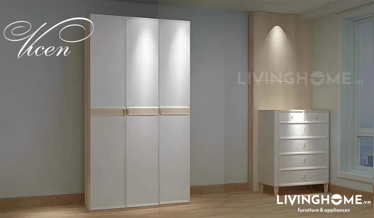 Tủ quần áo nhập khẩu Vicen 26 Tủ quần áo nhập khẩu Vicen