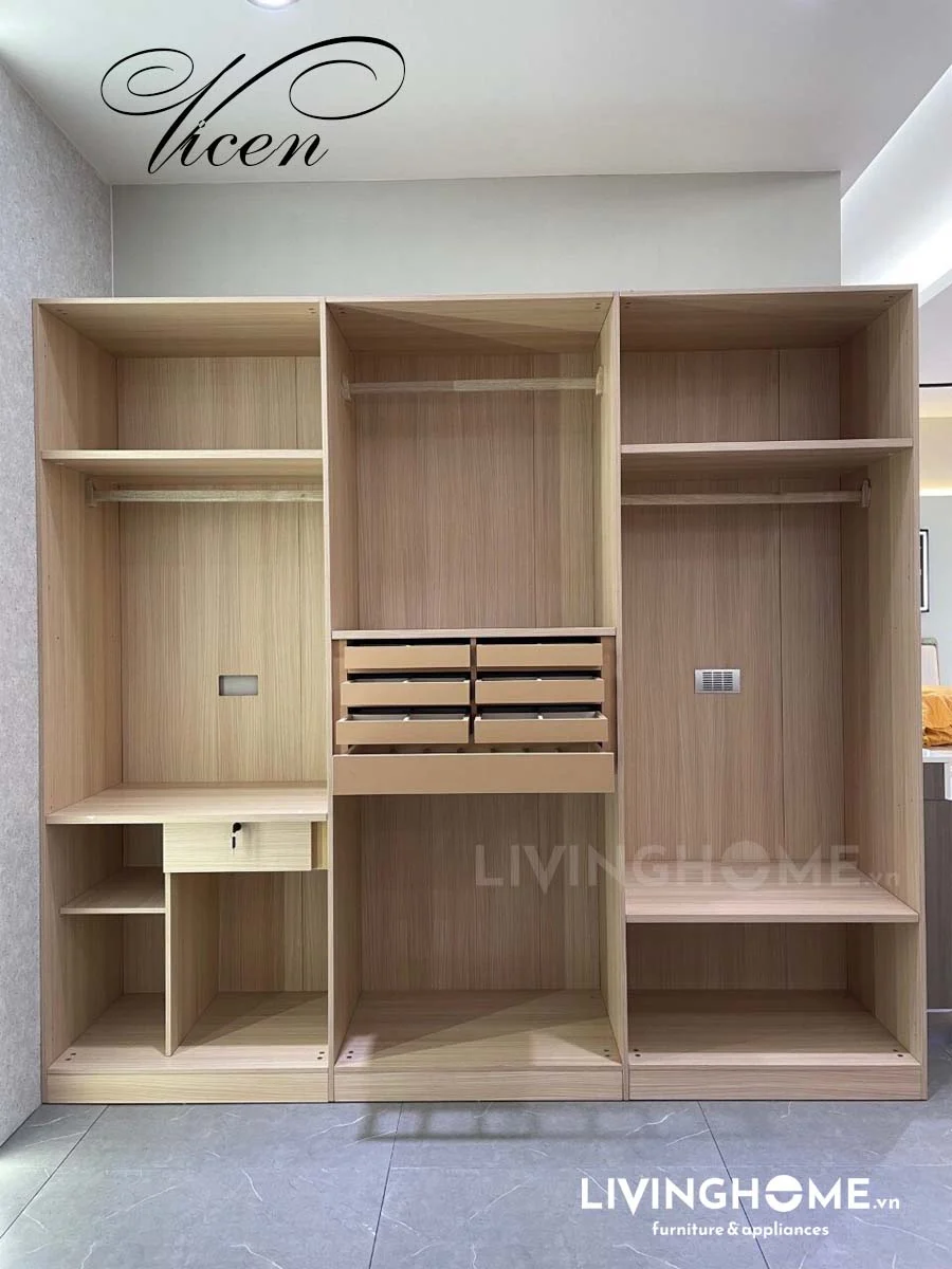 Tủ quần áo nhập khẩu Vicen 25 Tủ quần áo nhập khẩu Vicen