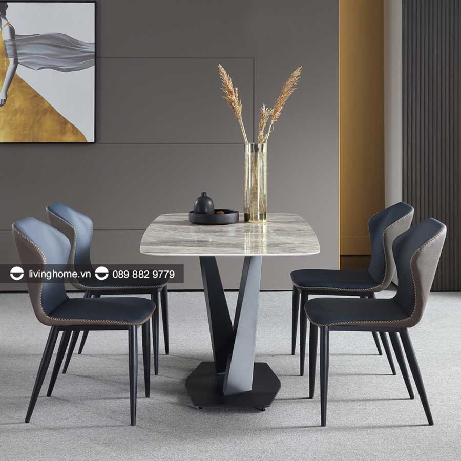 Với tinh tế và đẳng cấp của thiết kế Ý, bàn ăn mặt đá Enzo đơn giản trở nên ấn tượng hơn bao giờ hết. Đặt trong nhà bếp của bạn, nó sẽ trở thành một trong những điểm nhấn tinh tế nhất của không gian sống.