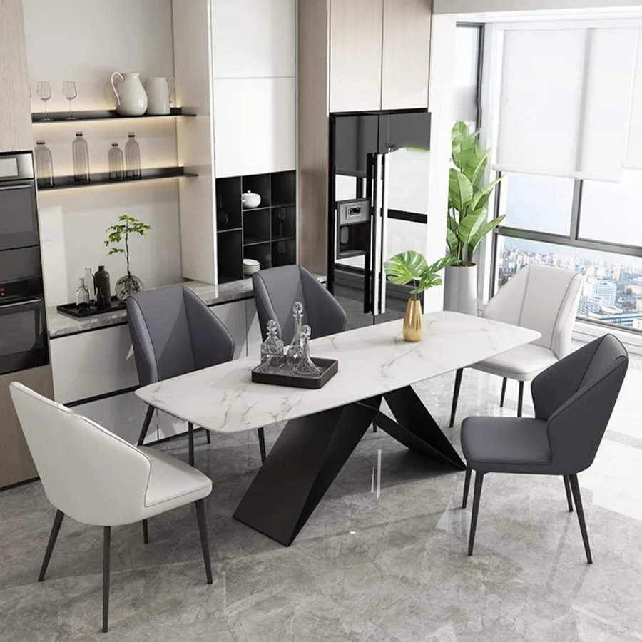 Bàn Ăn Mặt Đá Cao Cấp Hiện Đại Nhập Khẩu - LORENZO 3 Bàn ăn mặt đá phiến Lorenzo nhập khẩu đậm chất Ý