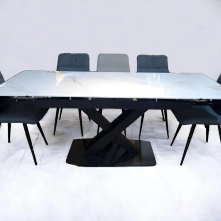 Bàn Ăn Thông Minh Mở Rộng Mặt Đá Ceramic