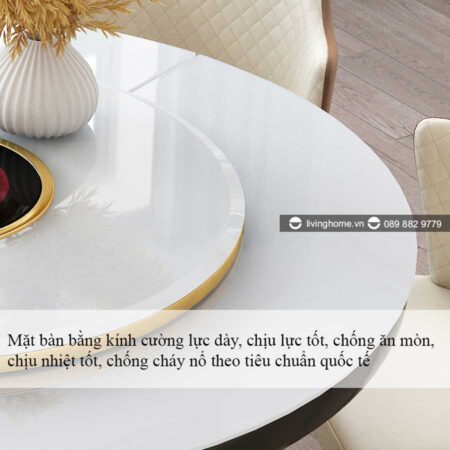 Bộ Bàn ăn thông minh bếp từ romeo cao cấp