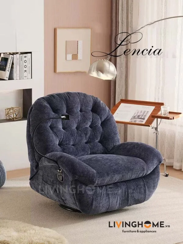 Ghế thư giãn Lencia nhập khẩu cao cấp