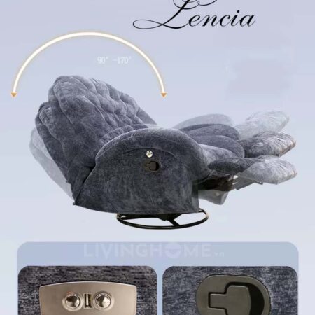 Ghế thư giãn Lencia nhập khẩu cao cấp