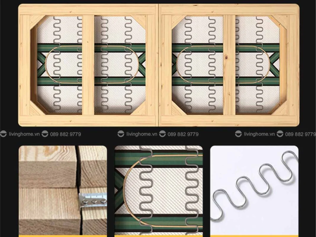 Bộ sofa băng giả da cao cấp - Anita 13 Bộ sofa băng Anita giả da màu ghi nhạt