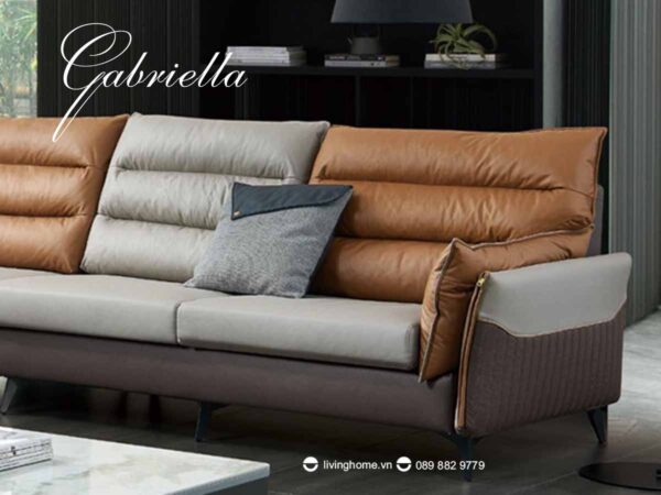 Sofa góc Gabriella da công nghệ