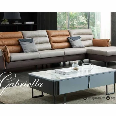 Sofa góc Gabriella da công nghệ
