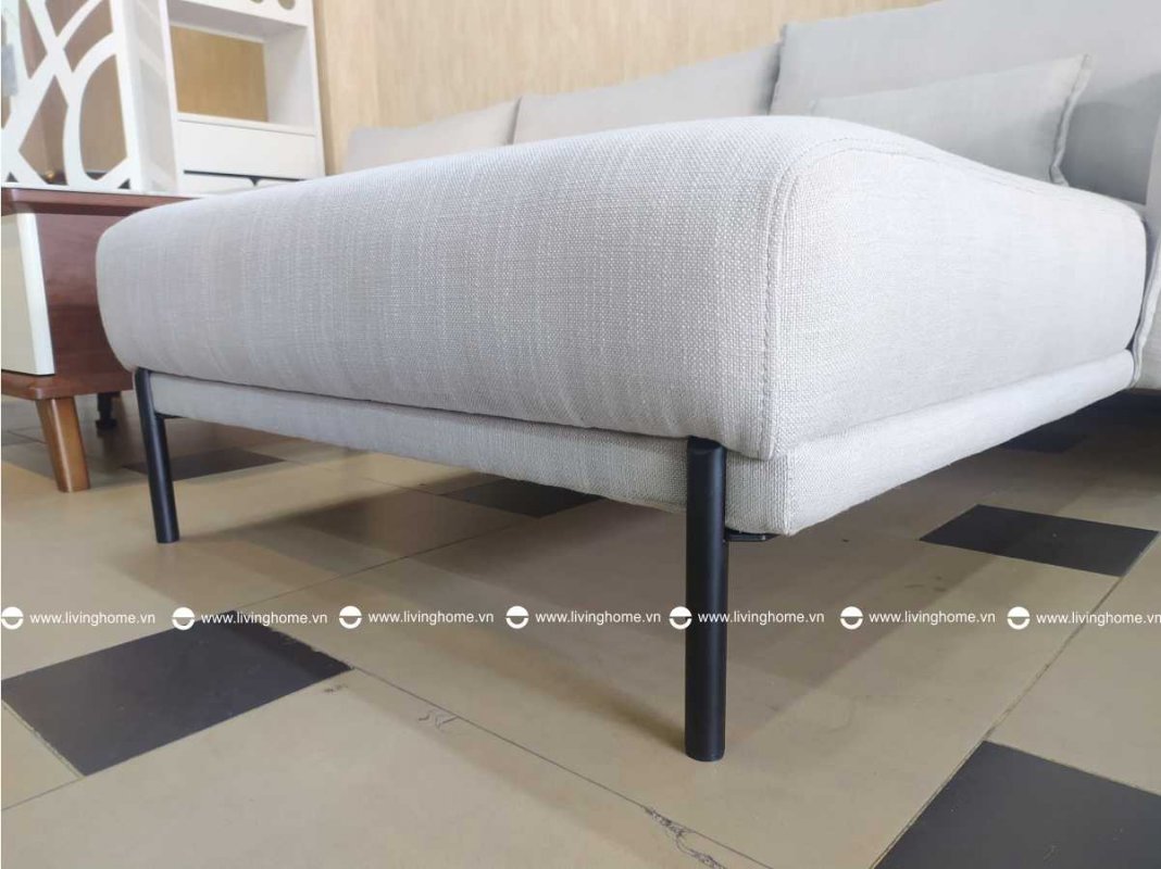 Sofa góc Clara nệm vải bố cao cấp 2m75 17 Sofa góc Clara nệm vải bố cao cấp